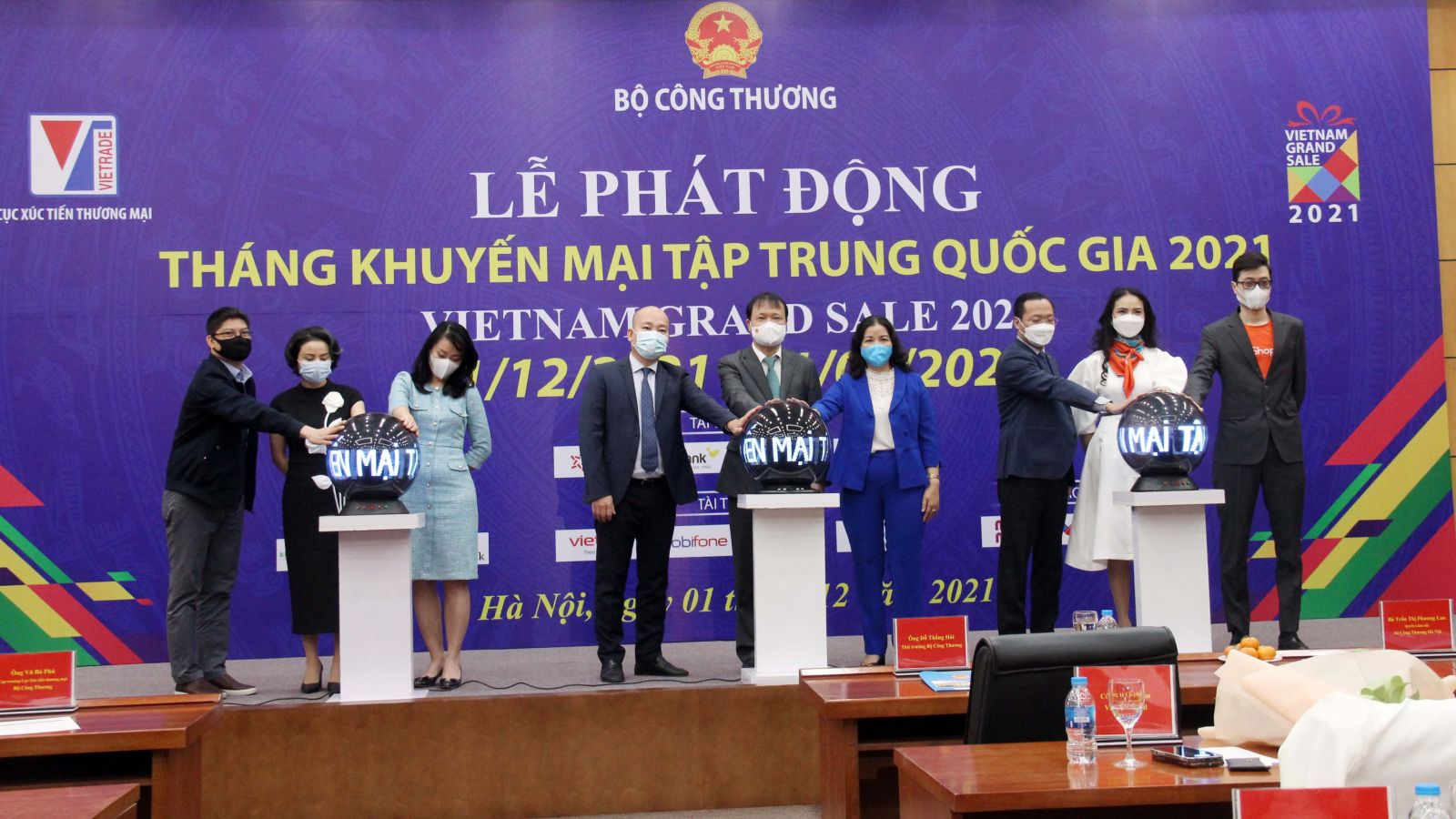 Lễ phát động “Tháng khuyến mại tập trung quốc gia 2021" 