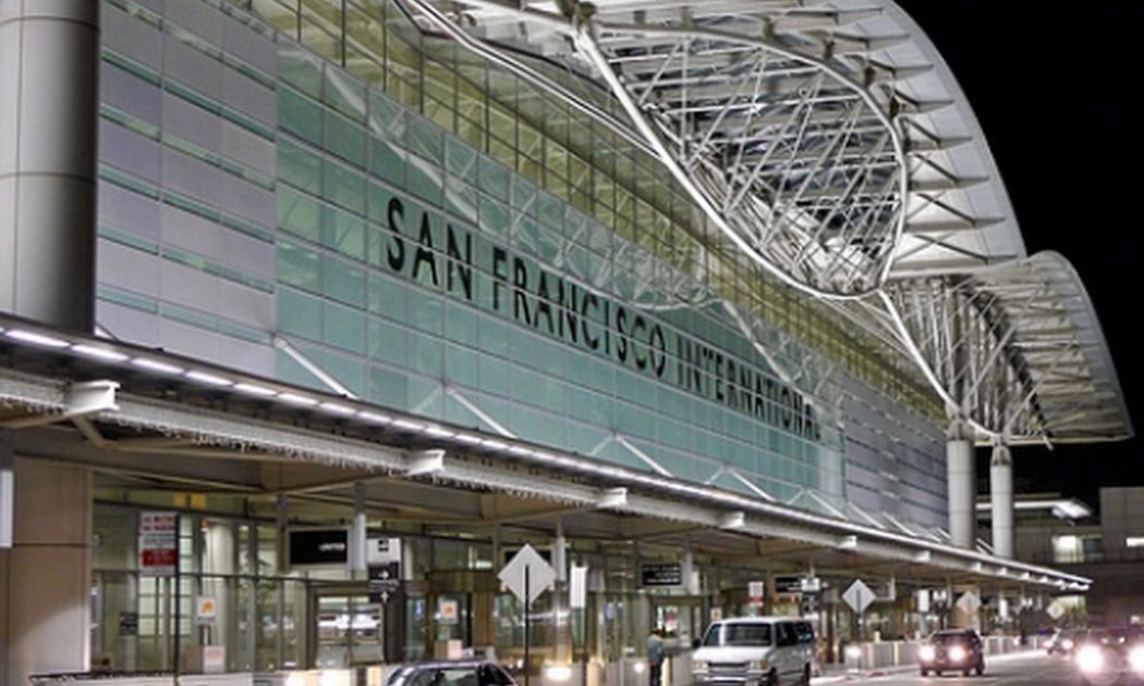 Sân bay quốc tế San Francisco ở California, Mỹ.