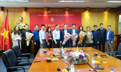 SCIC trao Học bổng nâng bước tài năng trẻ năm 2021