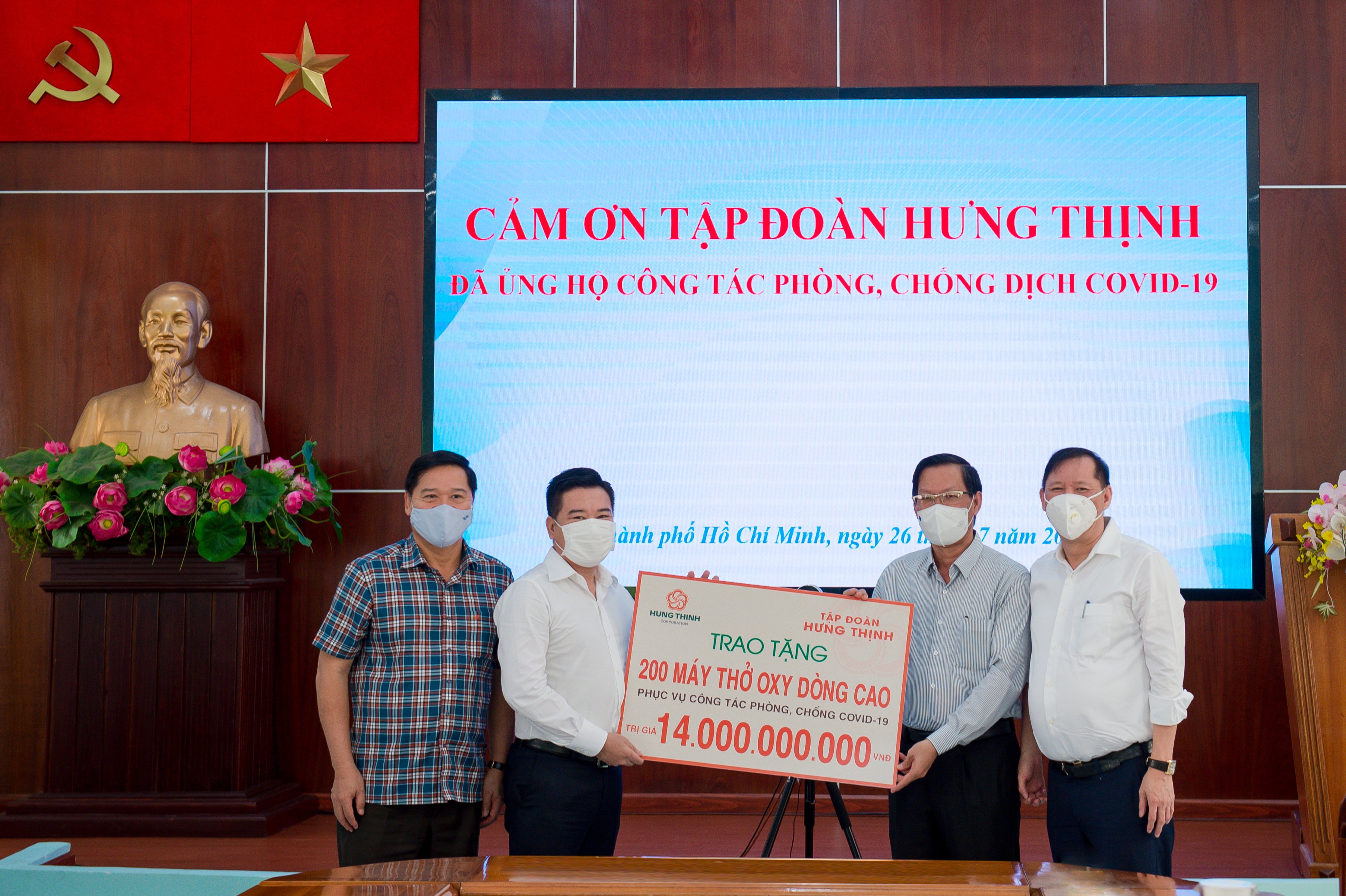 Tập đoàn Hưng Thịnh thực hiện nhiều hoạt động ý nghĩa qua các chương trình an sinh xã hội cũng như hỗ trợ công tác phòng, chống dịch Covid-19.