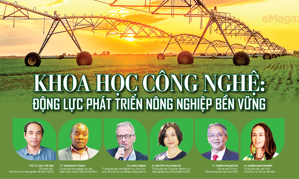 Khoa học công nghệ : động lực cho phát triển nông nghiệp bền vững