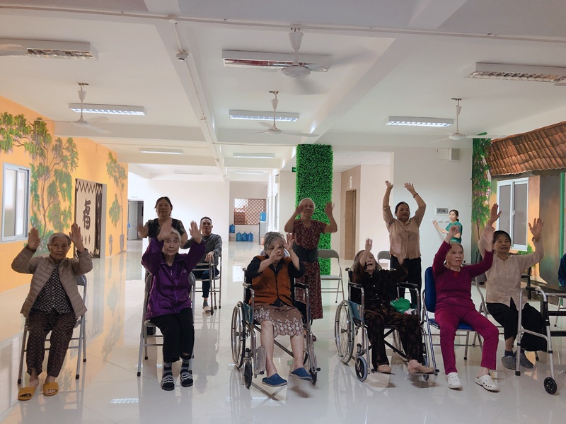 Các cơ sở chăm sóc người cao tuổi mới chỉ có số lượng tương đối "khiêm tốn" tại các thành phố lớn