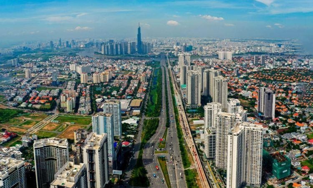 Bóng dáng một thành phố quốc tế hiện đại, dọc tuyến Xa Lộ Hà Nội và Metro số 1 (thành phố Thủ Đức) đang dần được hình thành. Nguồn: Internet.