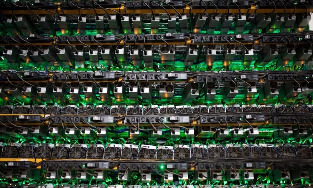 Các máy đào Bitcoin - Ảnh: Getty Images