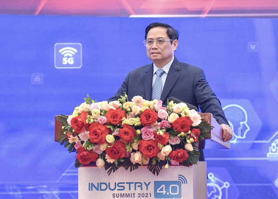 Thủ tướng Phạm Minh Chính tham dự và phát biểu tại Diễn đàn cấp cao thường niên lần thứ 3 về công nghiệp 4.0 ngày 6/12.