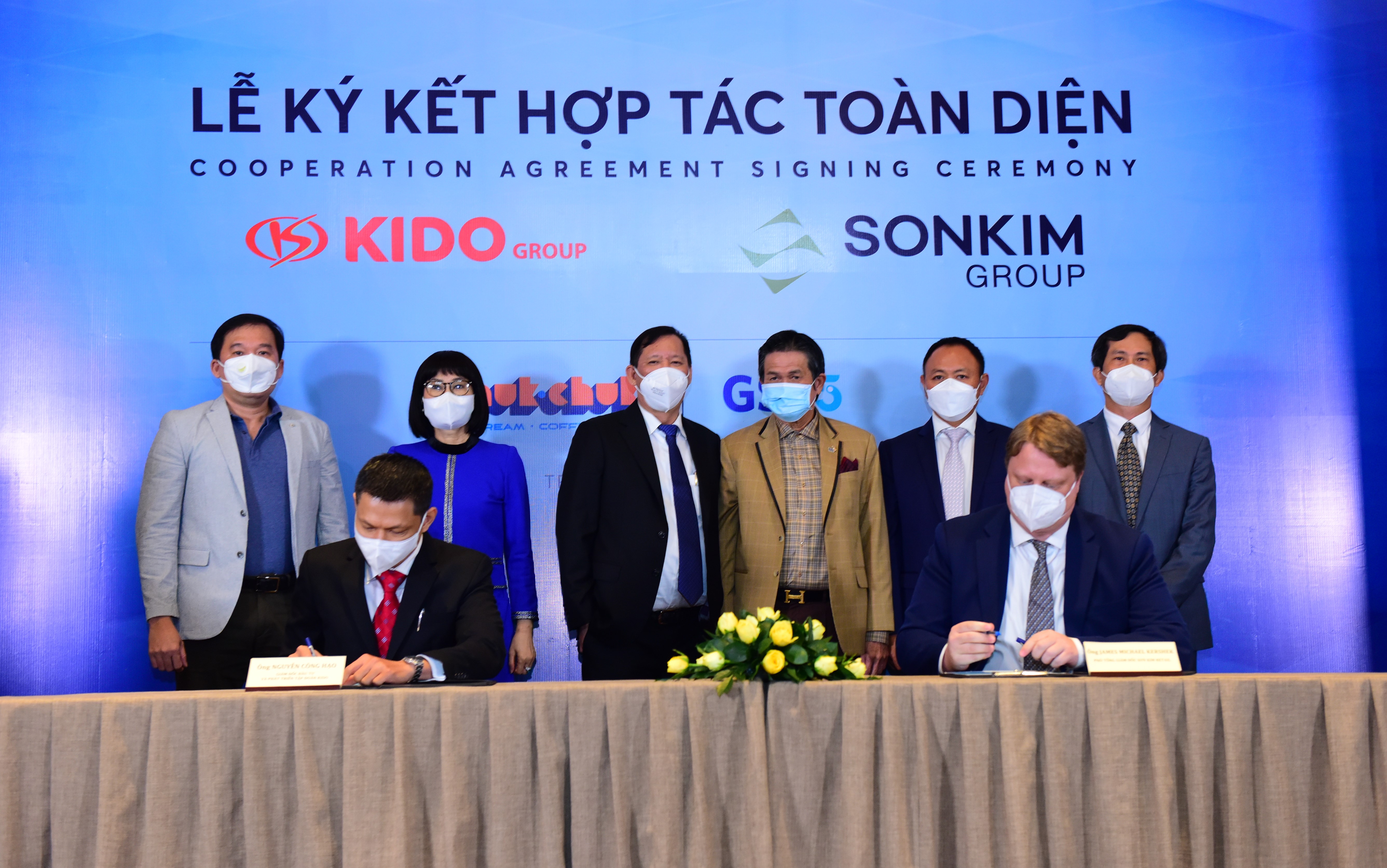Kido hợp tác Sơn Kim phát triển bán lẻ, sản xuất, kinh doanh hàng tiêu dùng thiết yếu, xuất khẩu thực phẩm và bất động sản.