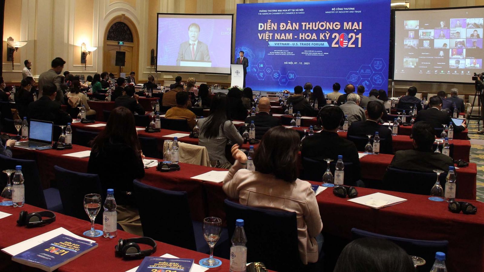 Diễn đàn do Bộ Công Thương phối hợp với Amcham Hà Nội và USABC tổ chức.