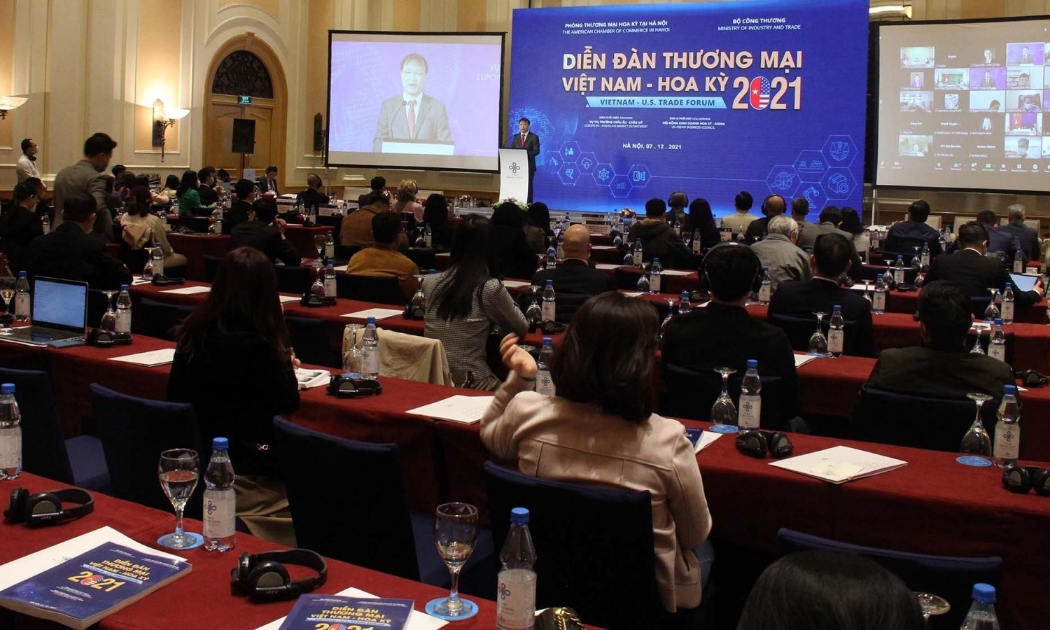 Diễn đàn do Bộ Công Thương phối hợp với Amcham Hà Nội và USABC tổ chức.