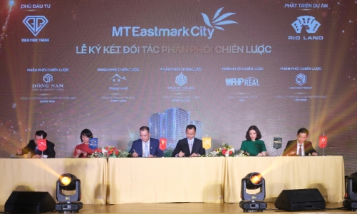 Rio Land đồng hành cùng 10 đại lý phân phối dự án MT Eastmark City