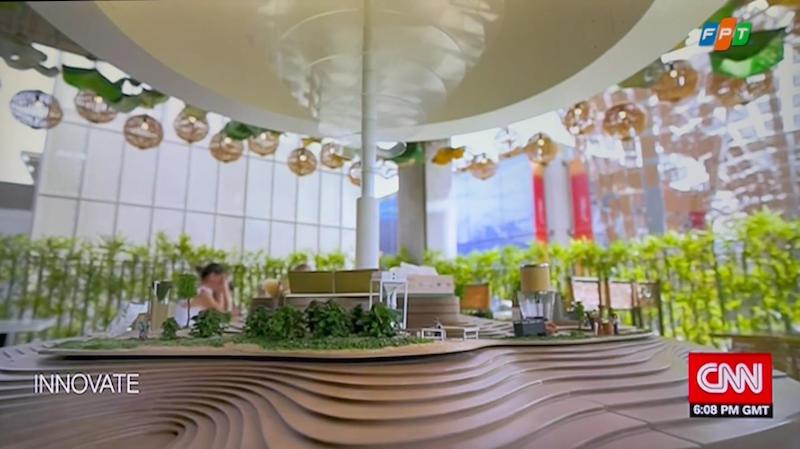 Mô hình Kinh tế tuần hoàn của Tập đoàn Cà phê Minh Tiến là “tâm điểm" chú ý tại Nhà triển lãm Việt Nam (Nguồn: FPT).