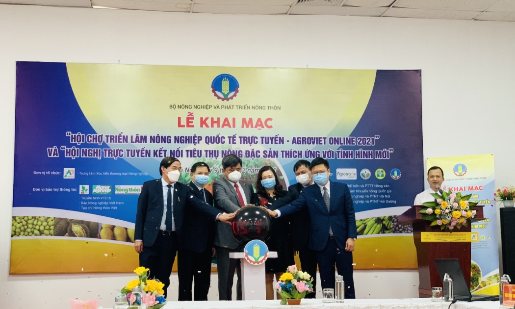 Khai mạc AgroViet online 2021.