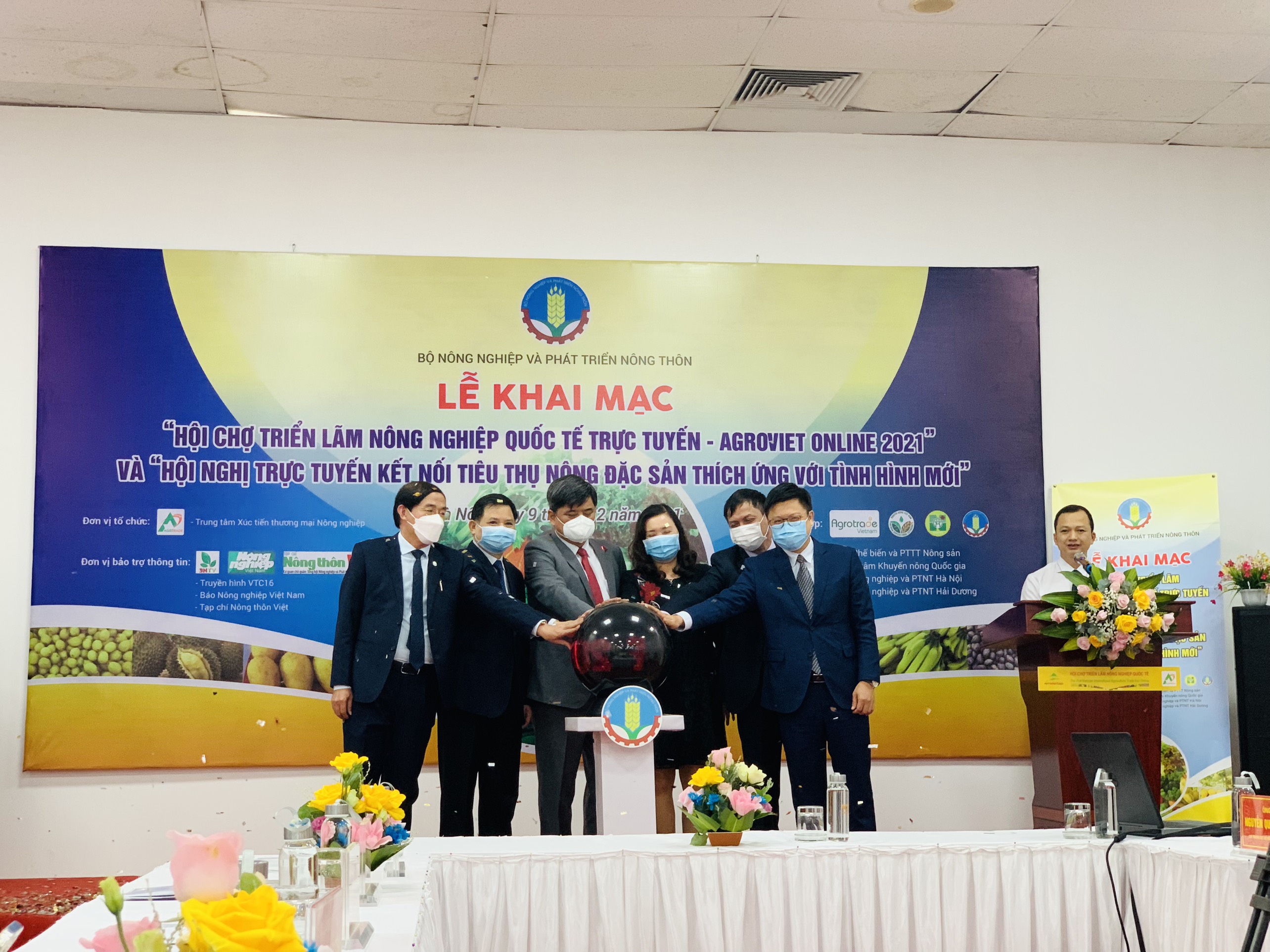 Khai mạc AgroViet online 2021.
