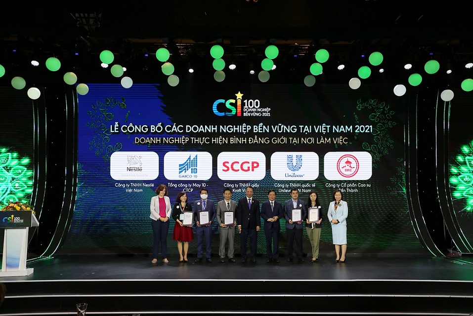 5 doanh nghiệp được vinh danh.