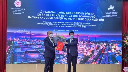 Hai Phong’s Xuan Cau Industrial Park and Free Trade Zone licensed