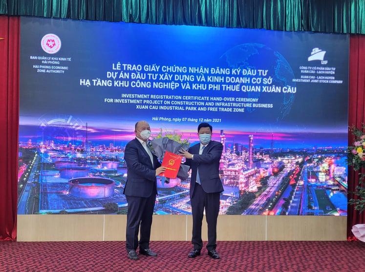 Hai Phong’s Xuan Cau Industrial Park and Free Trade Zone licensed