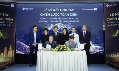 Cen Land – I.P.A ký kết hợp tác chiến lược toàn diện