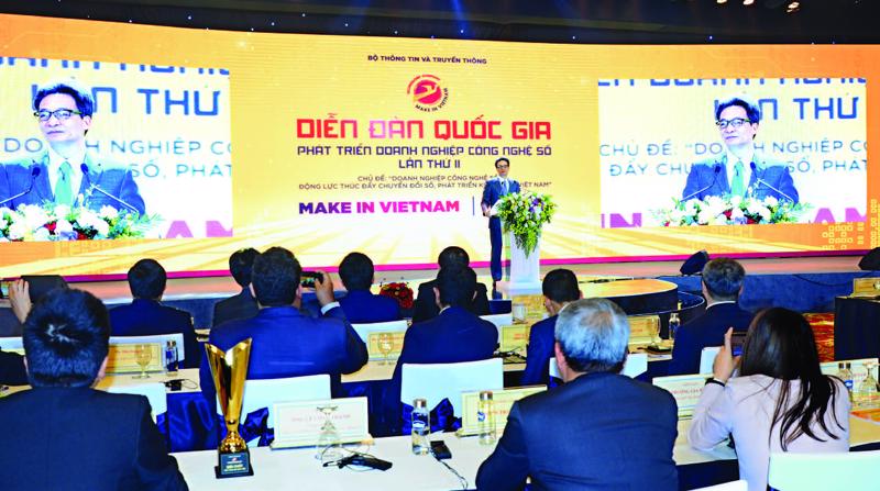 Second national forum on developing local digital enterprises.