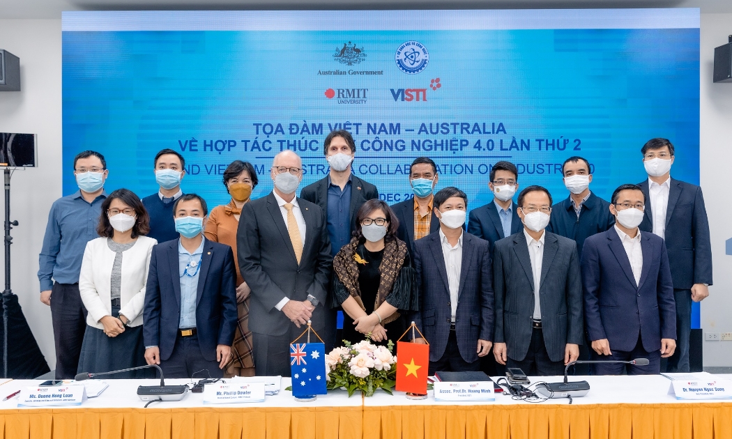 Các đại biểu tham gia Tọa đàm Việt Nam – Australia về hợp tác thúc đẩy Công nghiệp 4.0 lần thứ hai.