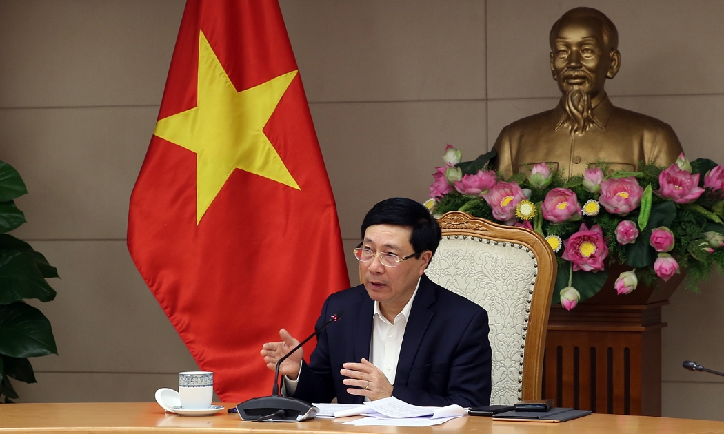 Phó Thủ tướng Thường trực Chính phủ Phạm Bình Minh - Ảnh: VGP