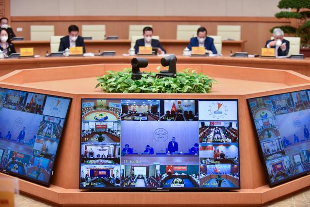 To&agrave;n cảnh buổi l&agrave;m việc - Ảnh: VGP