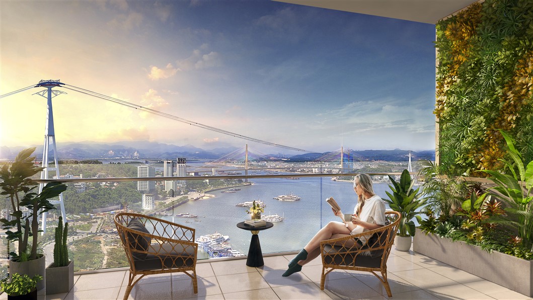 Tầm nh&igrave;n từ ban c&ocirc;ng căn hộ (Ảnh minh họa).