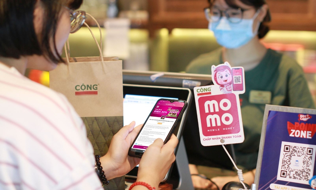 Ảnh minh họa: MoMo là một trong những ứng dụng thanh toán hàng đầu tại Việt Nam với 20 triệu người dùng.