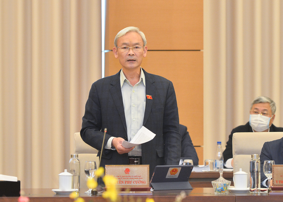 Chủ nhiệm Ủy ban T&agrave;i ch&iacute;nh, Ng&acirc;n s&aacute;ch của Quốc hội Nguyễn Ph&uacute; Cường - Ảnh: Quochoi.vn