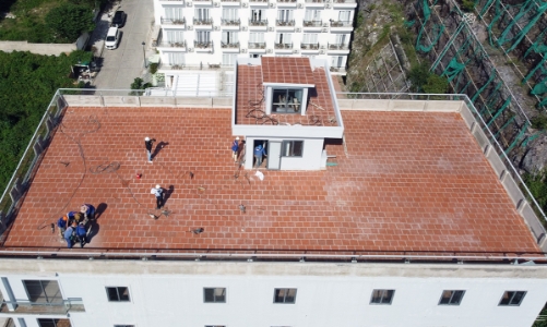 Cưỡng chế tháo dỡ lô biệt thự vi phạm tại dự án Ocean View Nha Trang