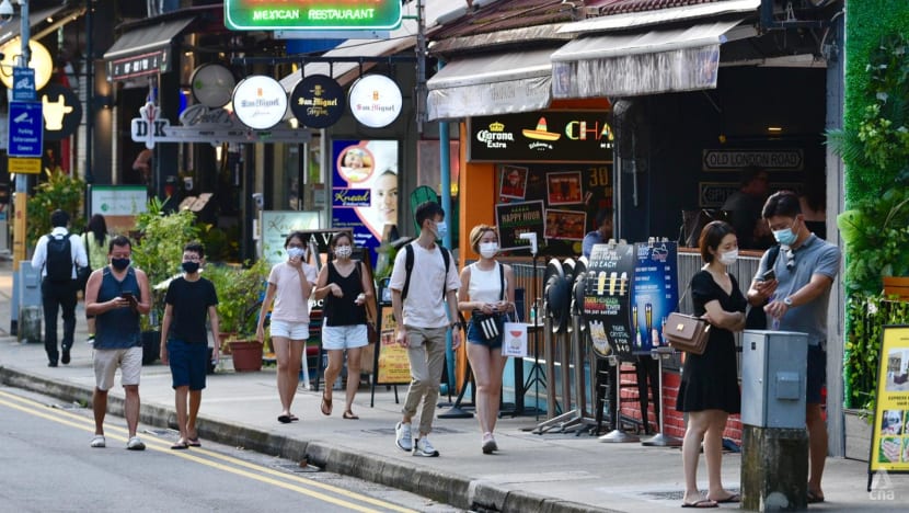Một khu phố của Singapore - Ảnh: Getty Images