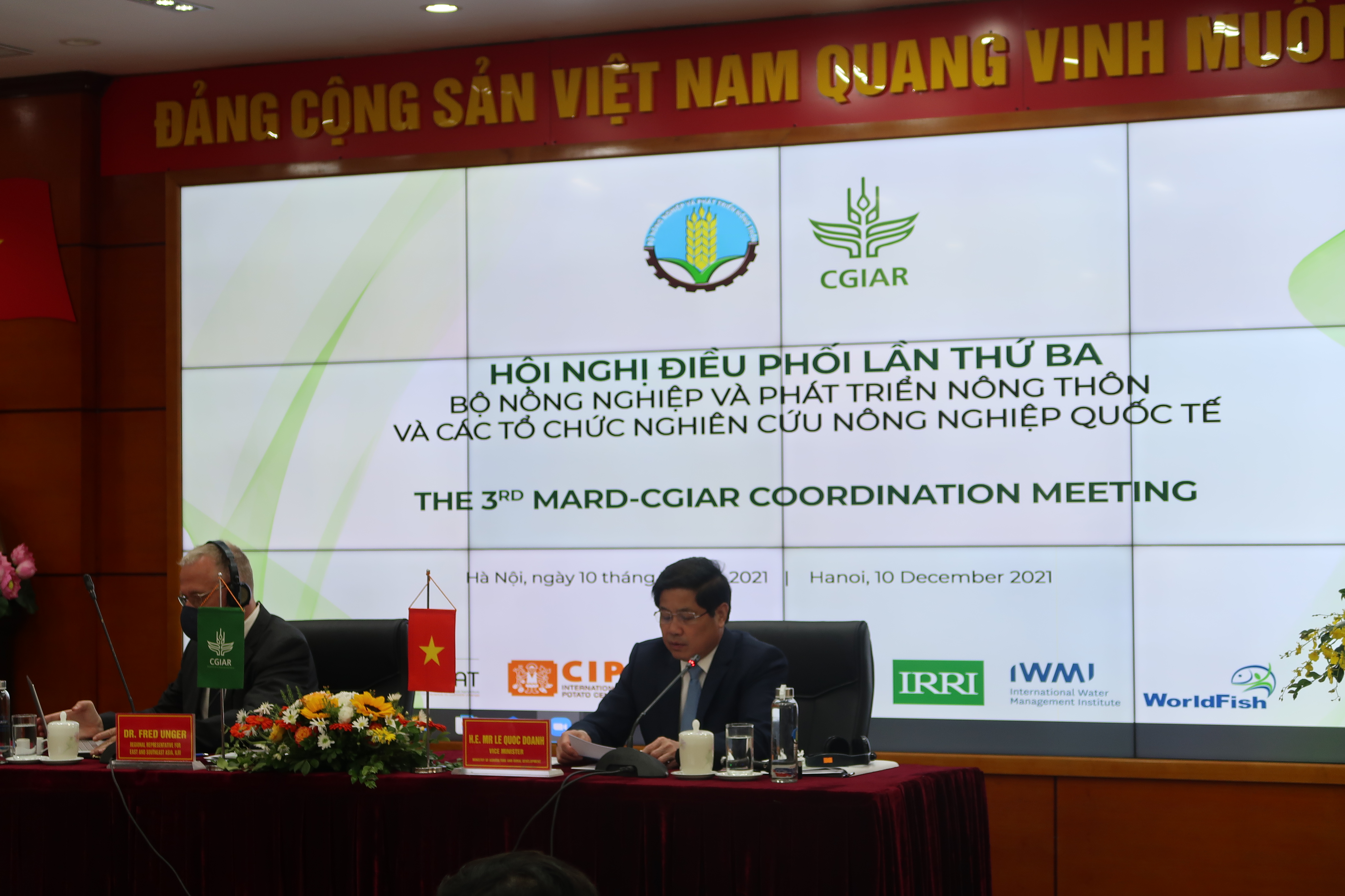 Hội nghị diễn ra ngày 10/12/2021.