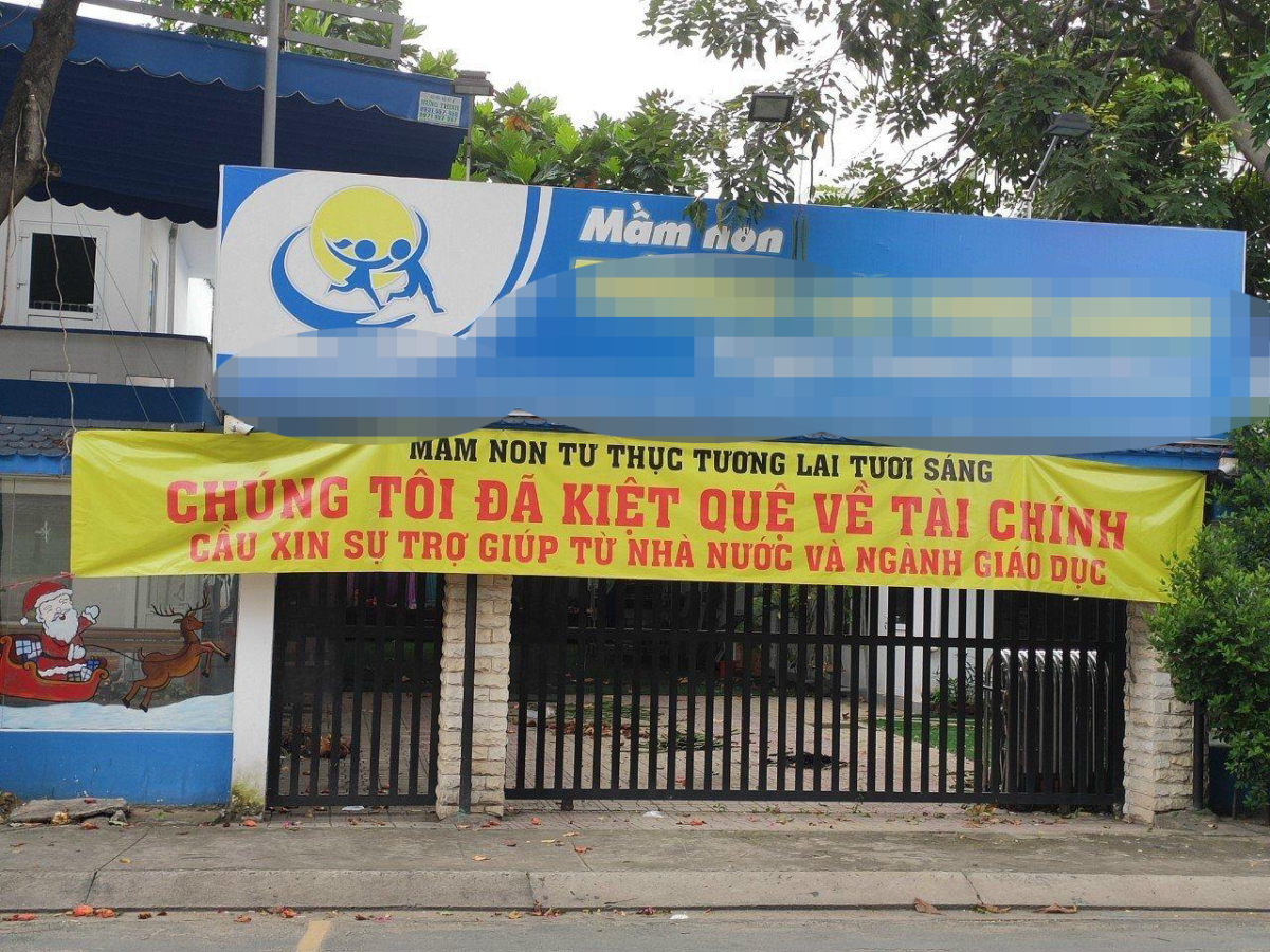 Nhiều trường tư thục đã kiệt lực vì nghỉ dạy quá lâu