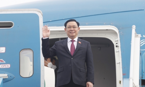 Chủ tịch Quốc hội Vương Đình Huệ lên đường thăm chính thức Hàn Quốc, Ấn Độ