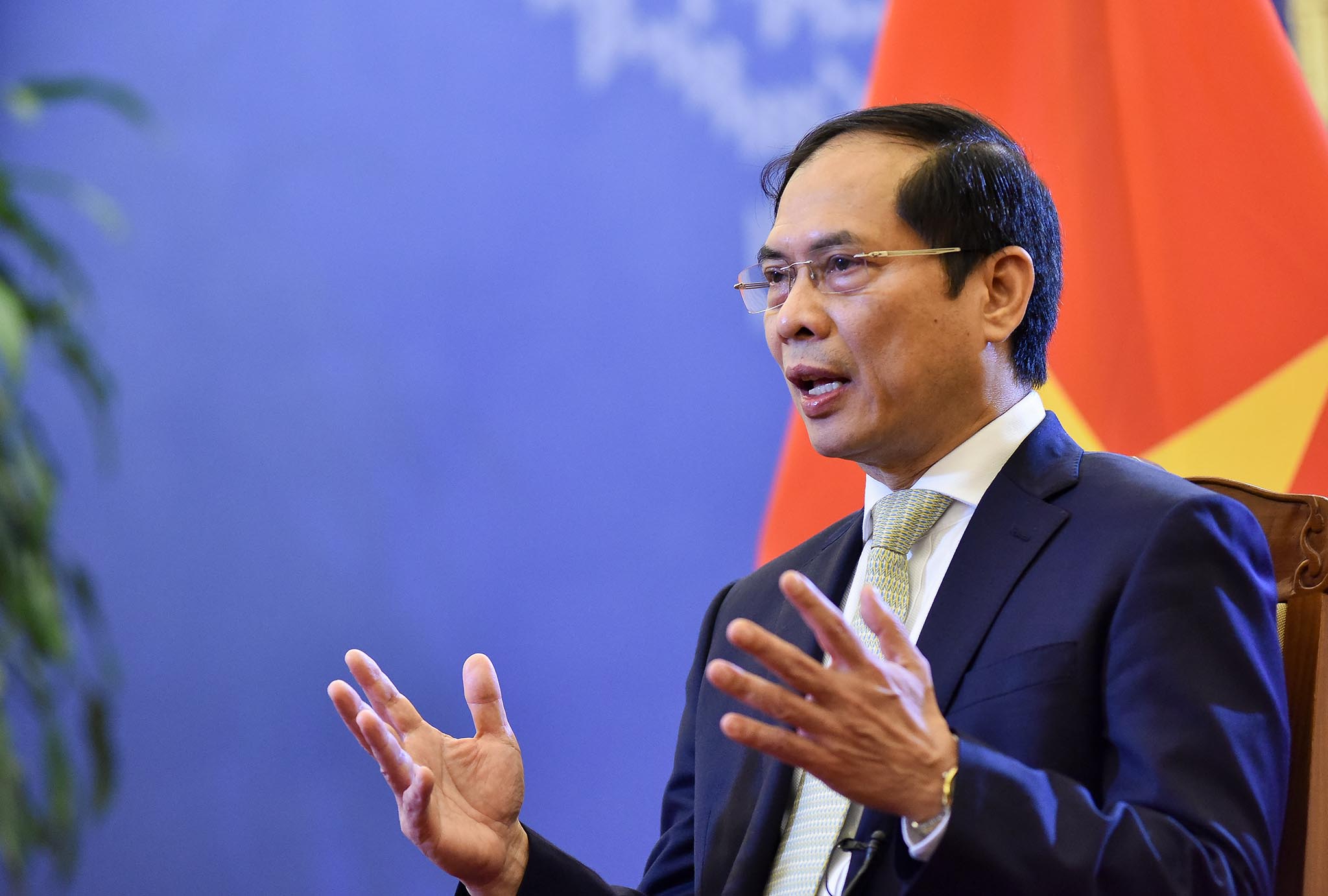 Bộ trưởng Ngoại giao Bùi Thanh Sơn khẳng định, thời gian qua, ngành Ngoại giao đã khơi thông, mở rộng và đưa quan hệ với nhiều đối tác ngày càng đi vào chiều sâu - Ảnh: Bộ Ngoại giao