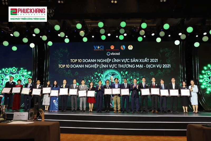 Phuc Khang ranked among Vietnam’s top 10 sustainable businesses in 2021