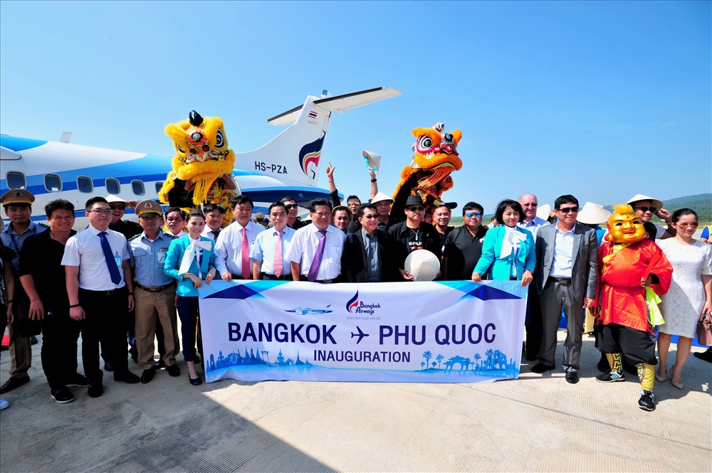 Các đường bay Quốc tế đến Phú Quốc.