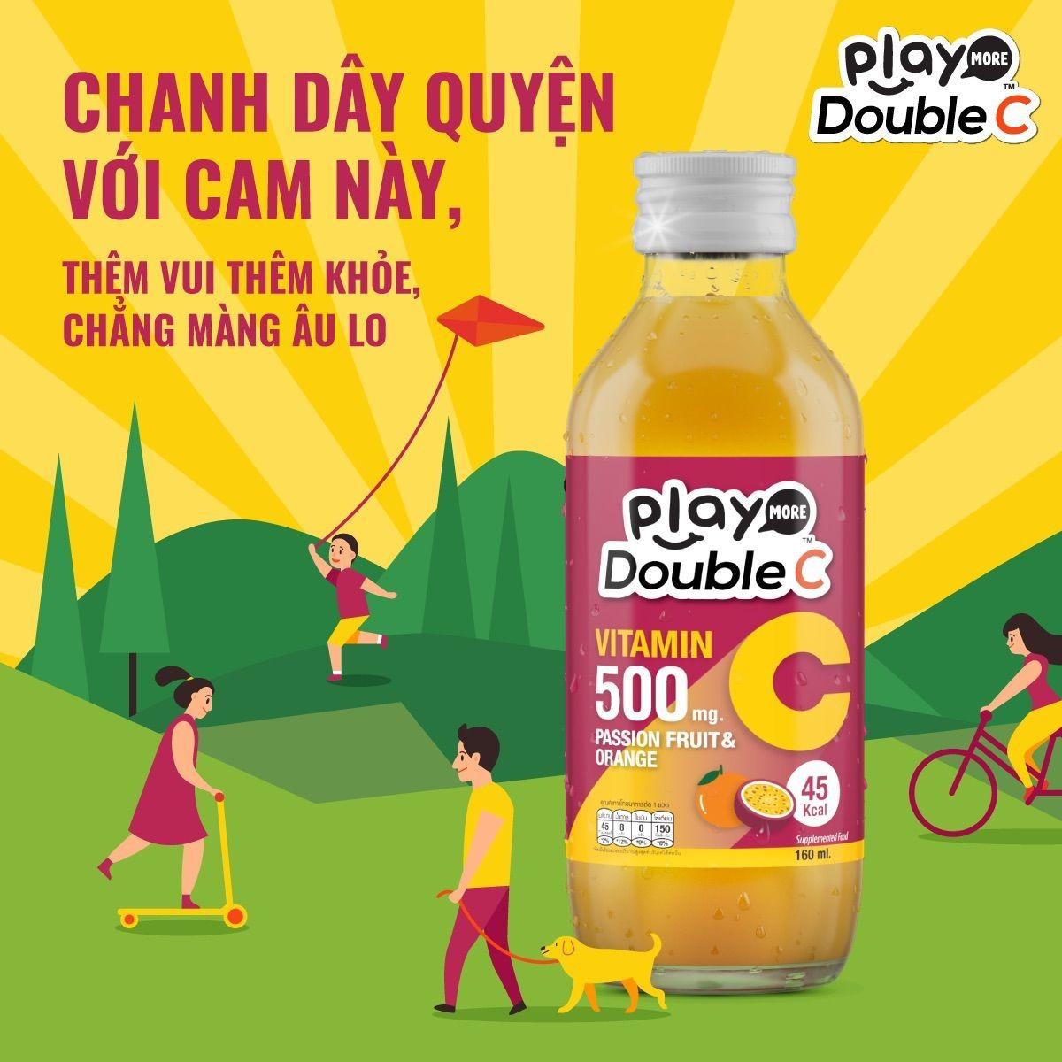 Sản phẩm với hàm lượng 500mg vitamin C, đựng trong chai thủy tinh chống UV nổi bật trên thị trường.