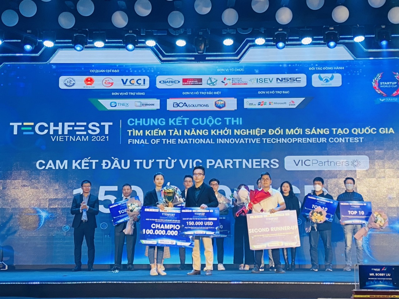 Otrafy Inc thành quán quân Cuộc thi Tìm kiếm Tài năng Khởi nghiệp Đổi mới sáng tạo Quốc gia TECHFEST 2021 - Nhịp sống kinh tế Việt Nam & Thế giới