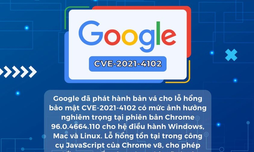 Lỗ hổng bảo mật nghiêm trọng đang bị khai thác trên Google Chrome.