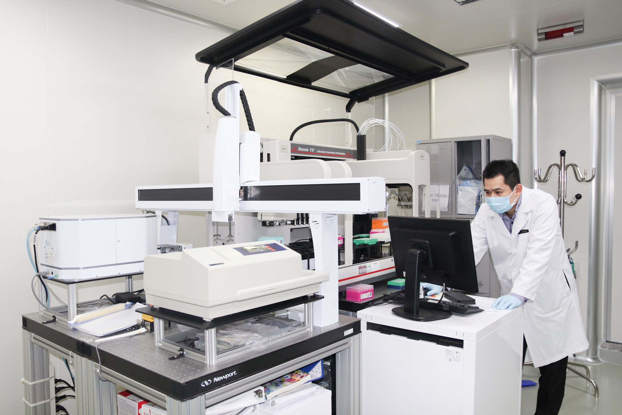 Dữ liệu hệ gen của người Việt được xử lý bằng những công nghệ hiện đại