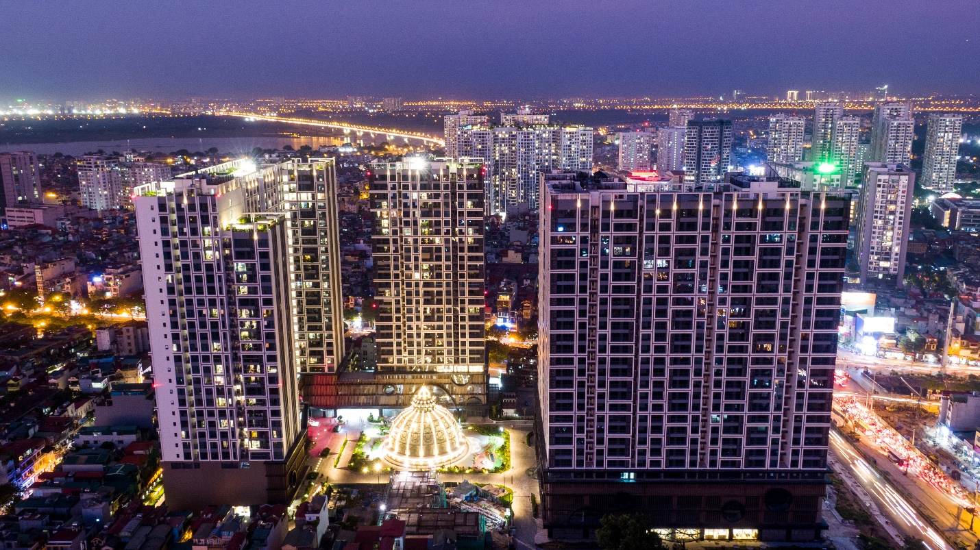 Hinode City thừa hưởng tiềm năng về cơ sở hạ tầng đồng bộ, phát triển kinh tế- thương mại bậc nhất khu vực Hai Bà Trưng.