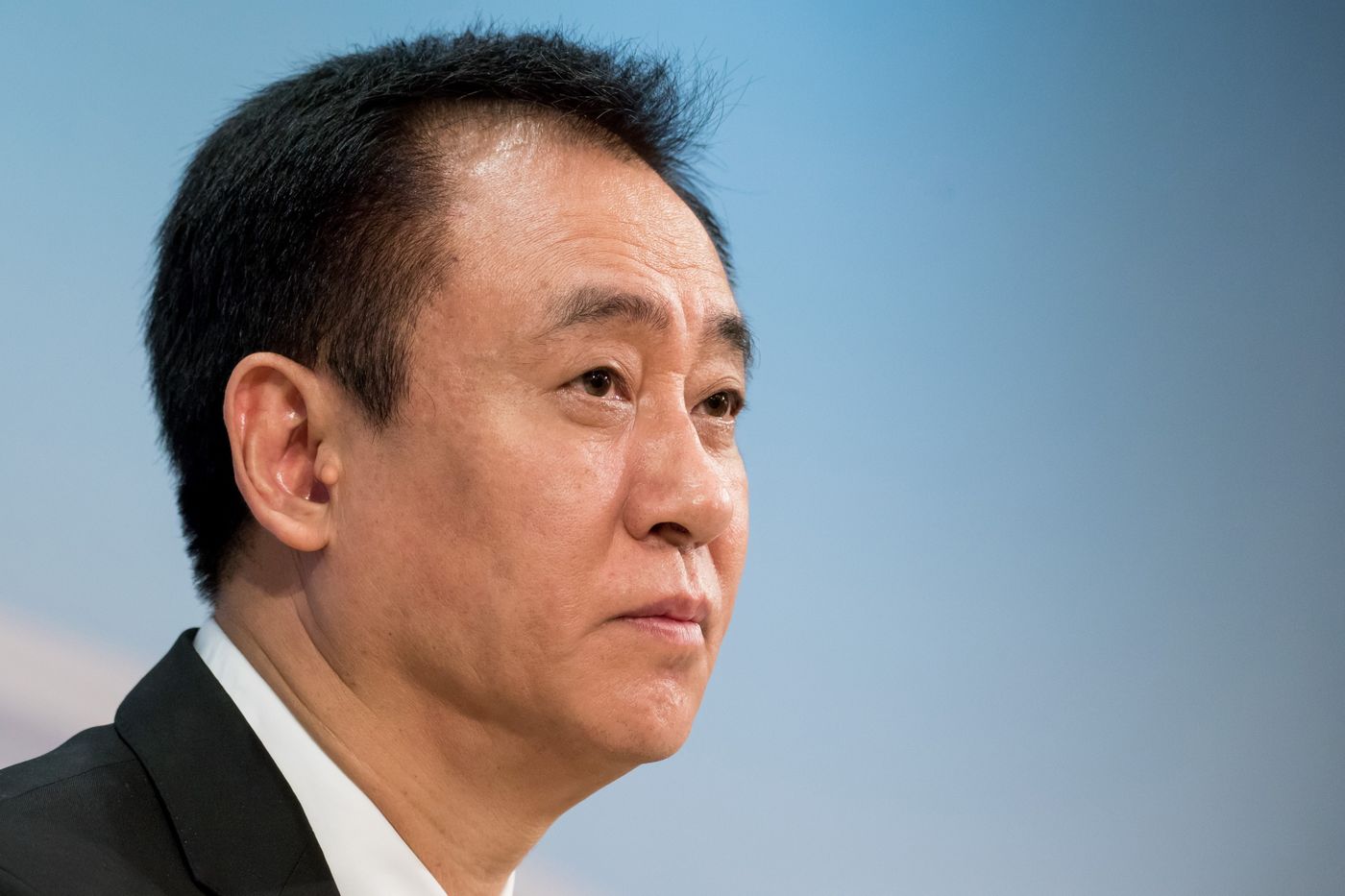 Tỷ phú Hứa Gia Ấn, nhà sáng lập Evergrande - Ảnh: Bloomberg.
