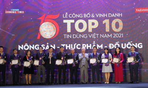 Tin dùng Việt Nam 2021 - Chương trình đặc biệt ấn tượng của Tạp chí Kinh tế Việt Nam