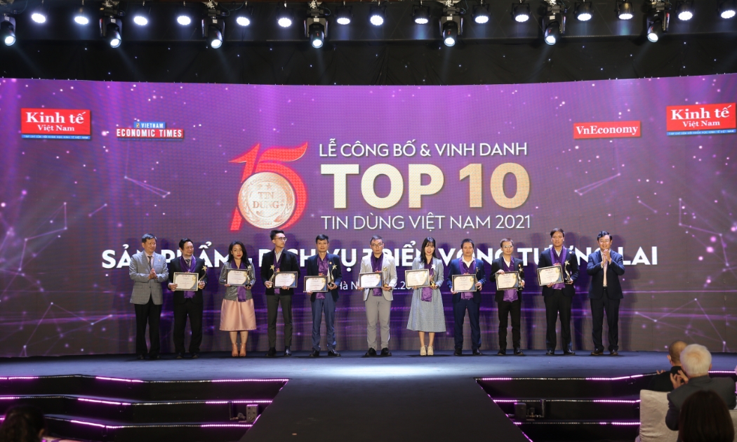 Top 10 startup được vinh danh ở hạng mục Triển vọng Tương lai tại Tin Dùng Việt Nam 2021