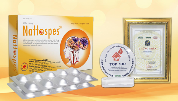 Sản phẩm Nattospes vinh dự nhận được c&aacute;c giải thưởng cao qu&yacute;
