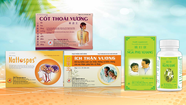 Dược phẩm Á Âu sở hữu nhiều sản phẩm chất lượng, thương hiệu uy tín.