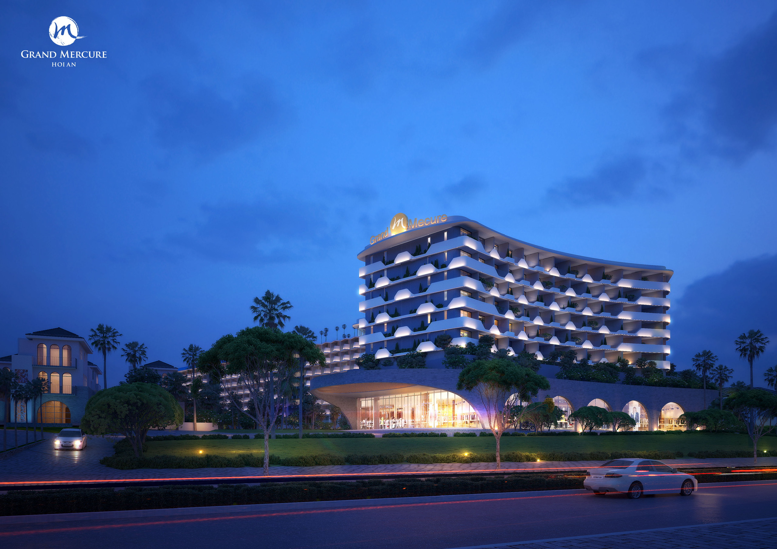 Phối cảnh dự án Grand Mercure Hoi An.