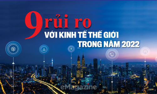 9 rủi ro với kinh tế thế giới trong năm 2022