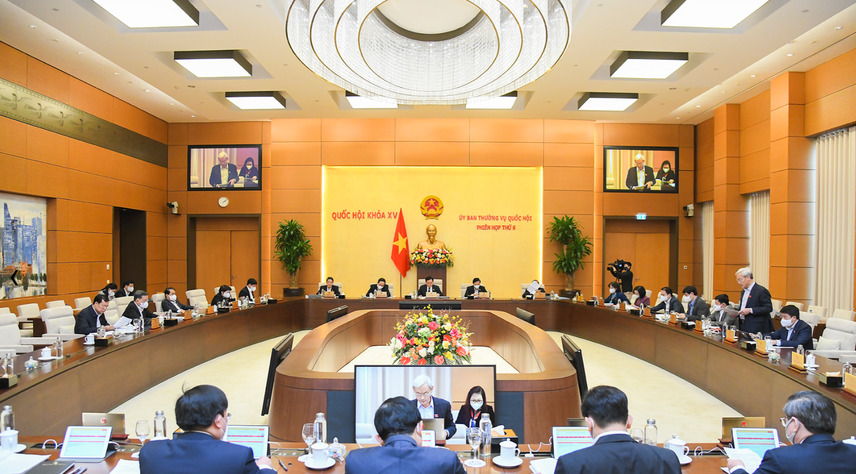 Toàn cảnh cuộc họp - Ảnh: Quochoi.vn