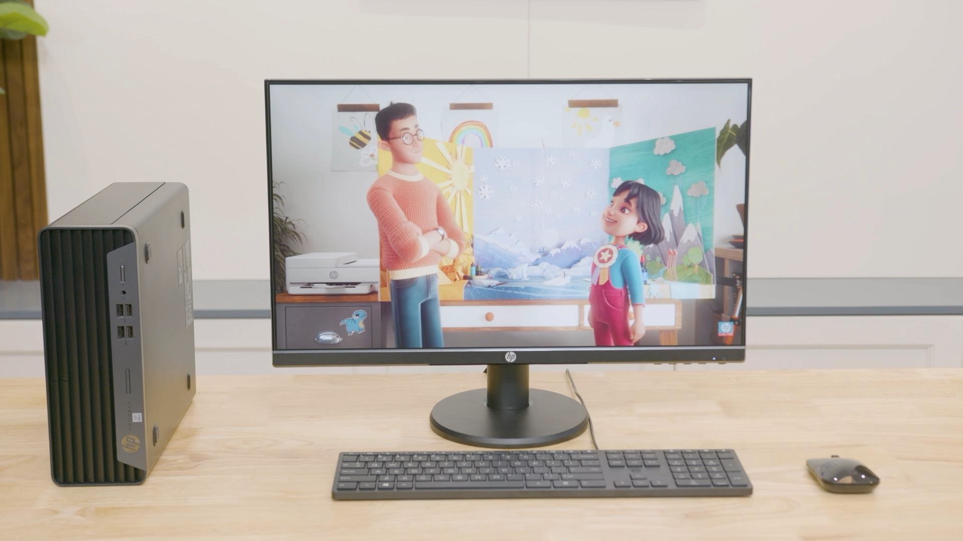 Máy tính để bàn HP ProDesk với khả năng nâng cấp.