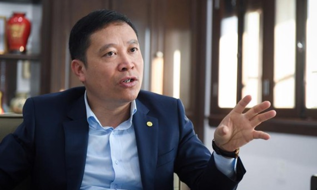 Ông Thân Đức Việt Tổng giám đốc Tổng Công ty May 10